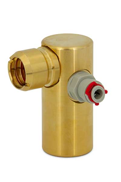 Mini brass CO2 regulator - 1002385