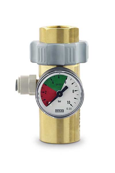 Pressure regulator for CO<span class=sup>2</span> with manometer - 1001965